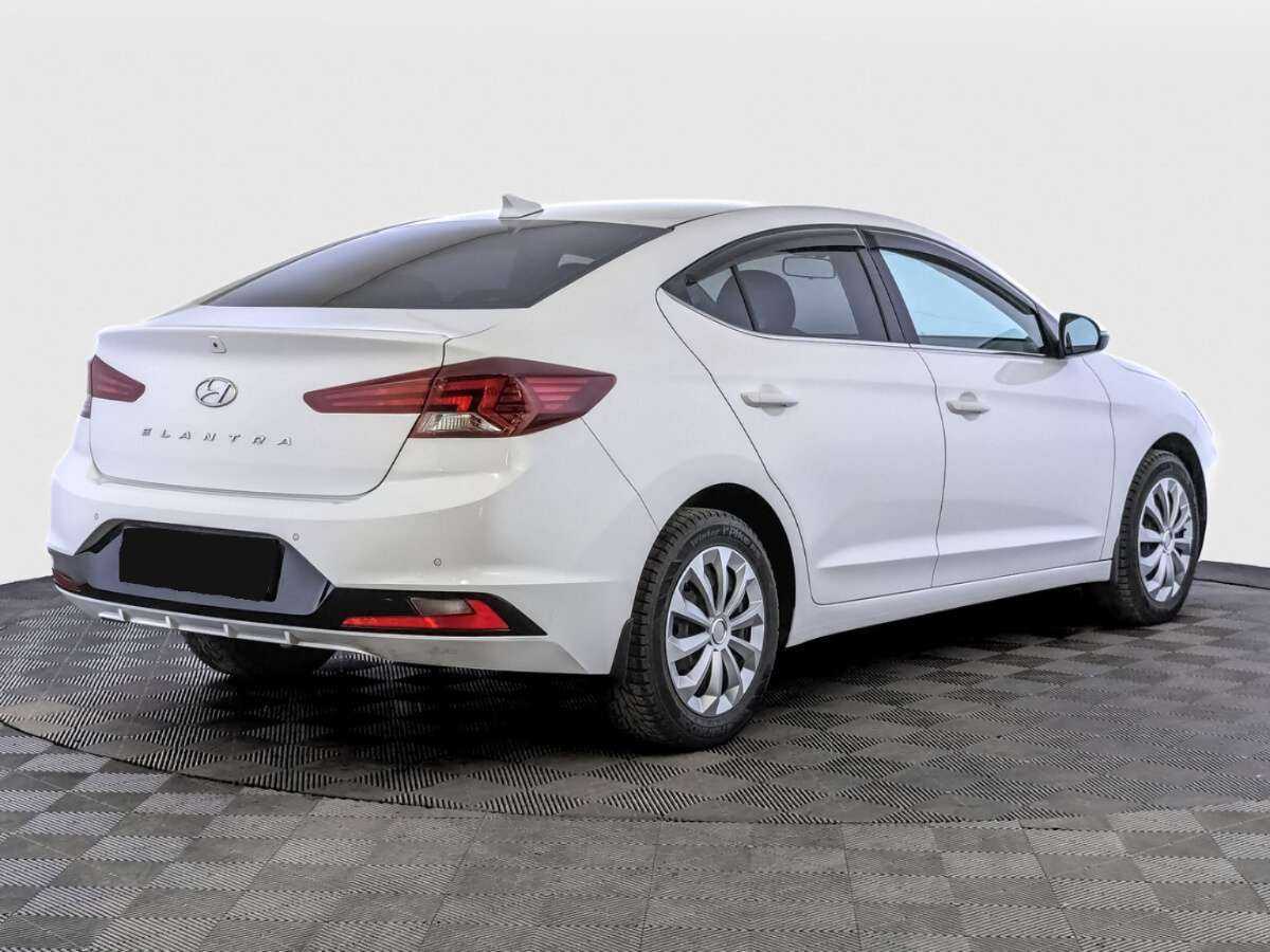 Hyundai Elantra с пробегом — 2020 год. Фото: #4