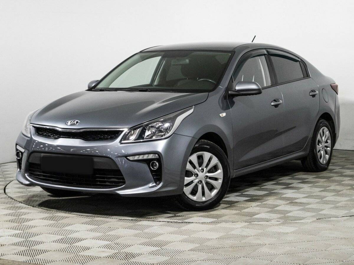 Kia Rio с пробегом — 2018 год. Посмотреть фото