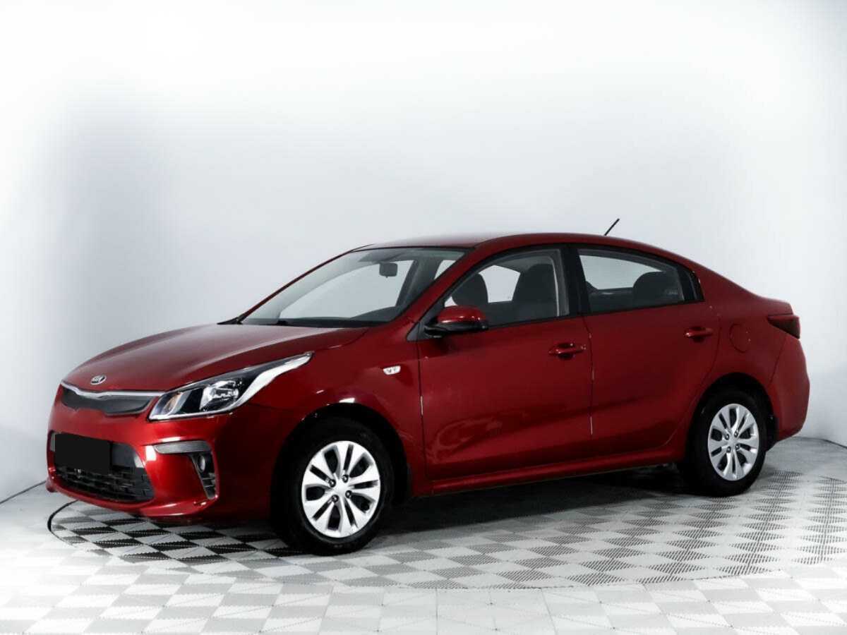 Kia Rio с пробегом — 2018 год. Посмотреть фото