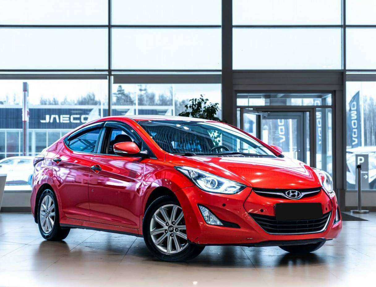 Hyundai Elantra с пробегом — 2014 год. Фото: #1