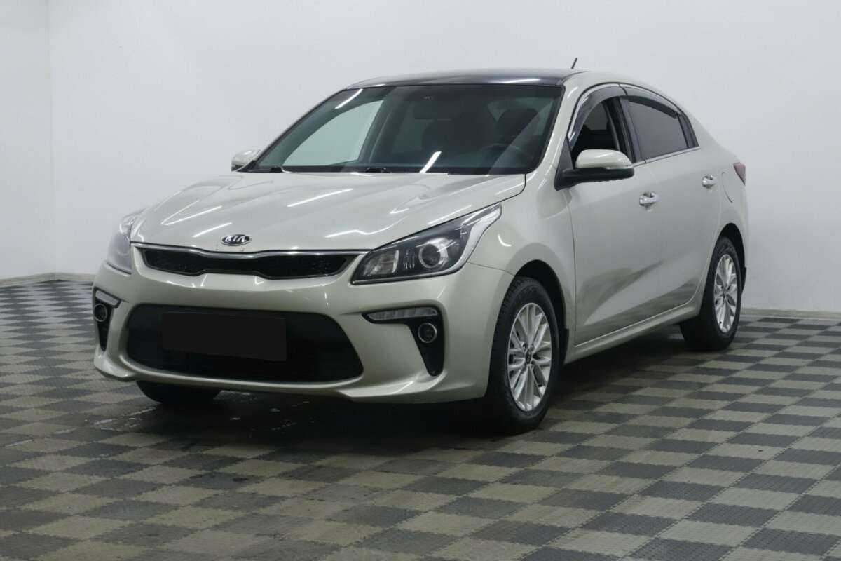 Kia Rio с пробегом — 2019 год. Посмотреть фото