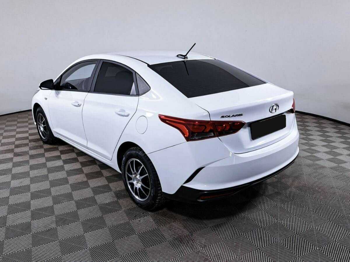 Hyundai Solaris с пробегом — 2021 год. Фото: #5