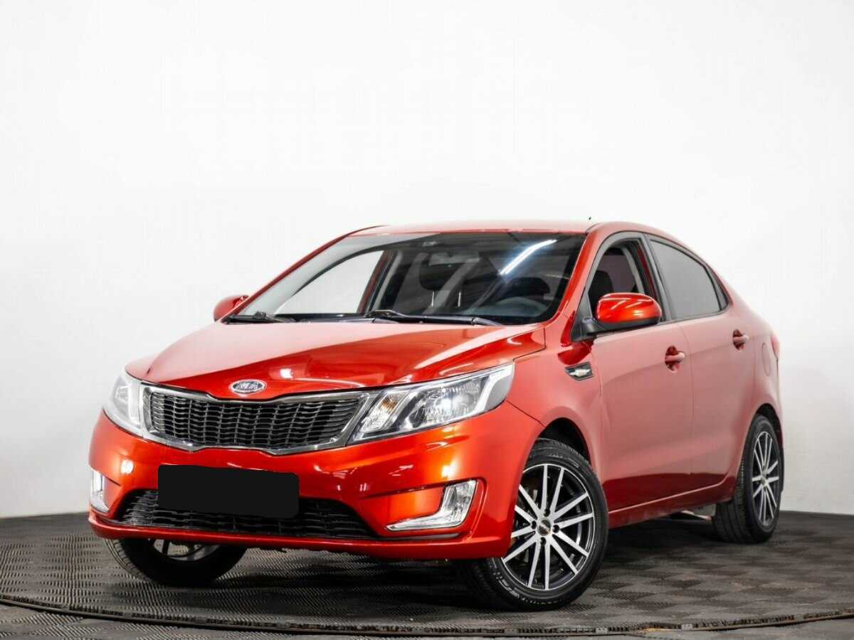 Kia Rio с пробегом — 2012 год. Фото: #0