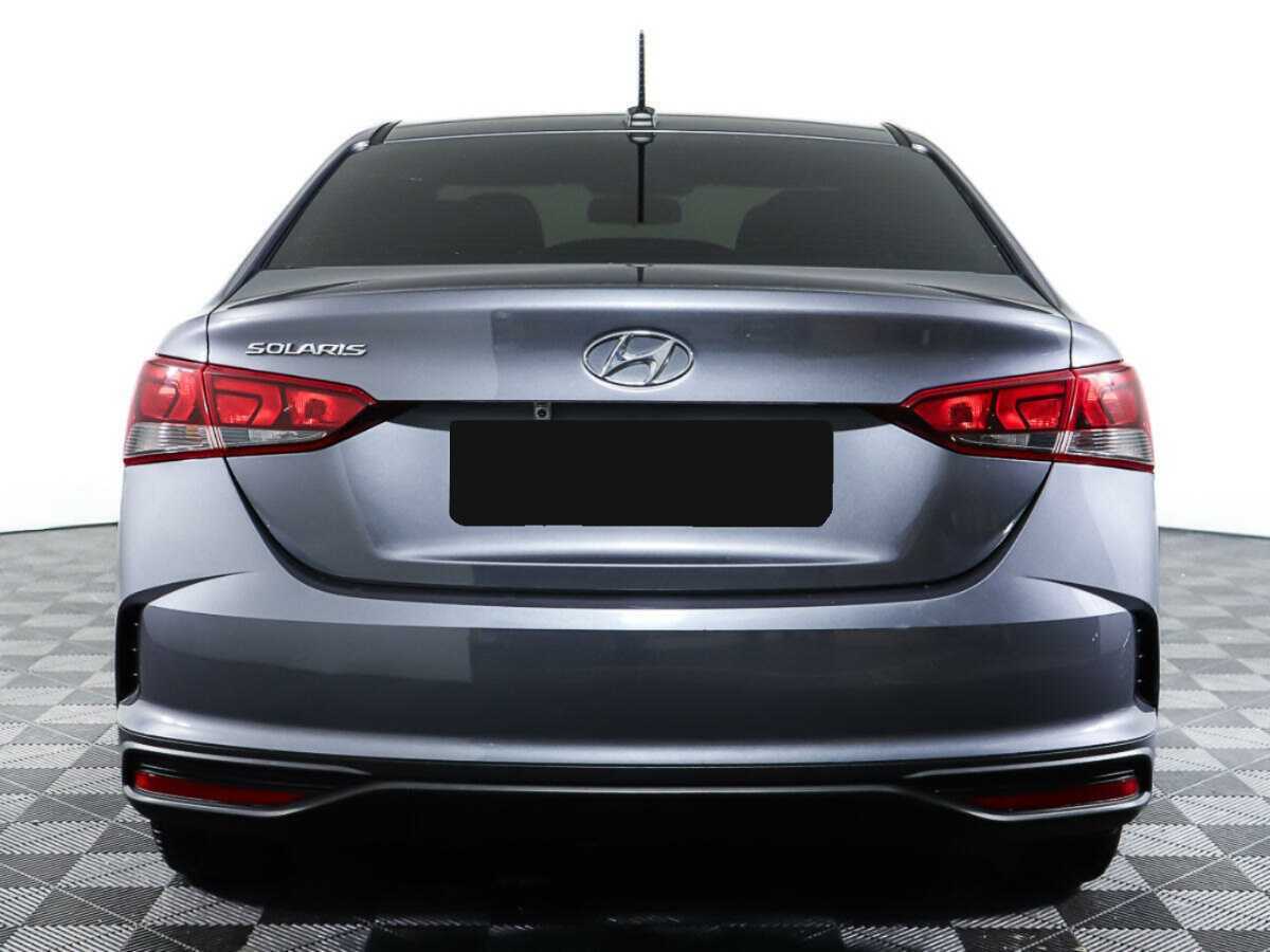 Hyundai Solaris с пробегом — 2021 год. Фото: #5