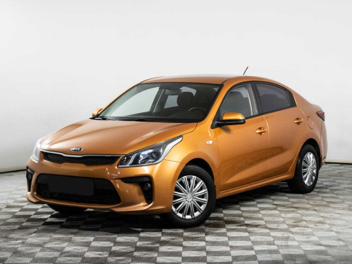 Kia Rio с пробегом — 2017 год. Посмотреть фото