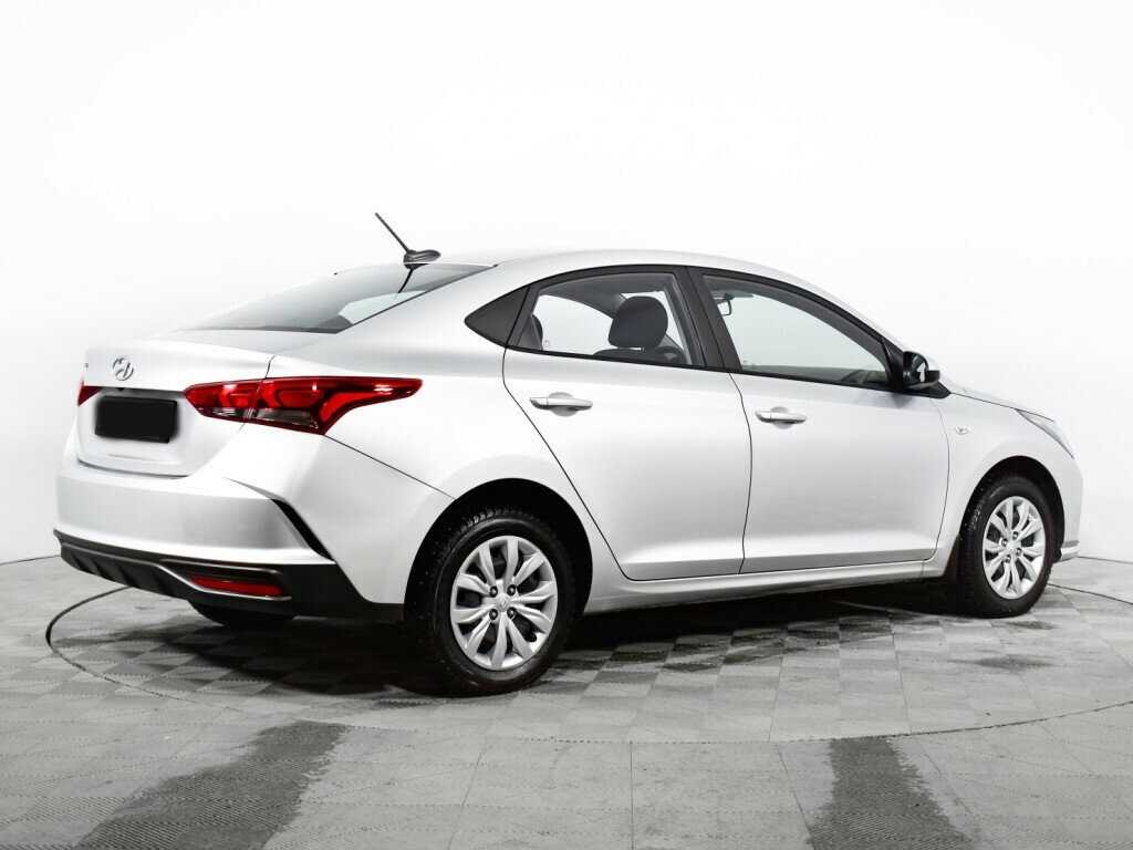 Hyundai Solaris с пробегом — 2021 год. Фото: #4