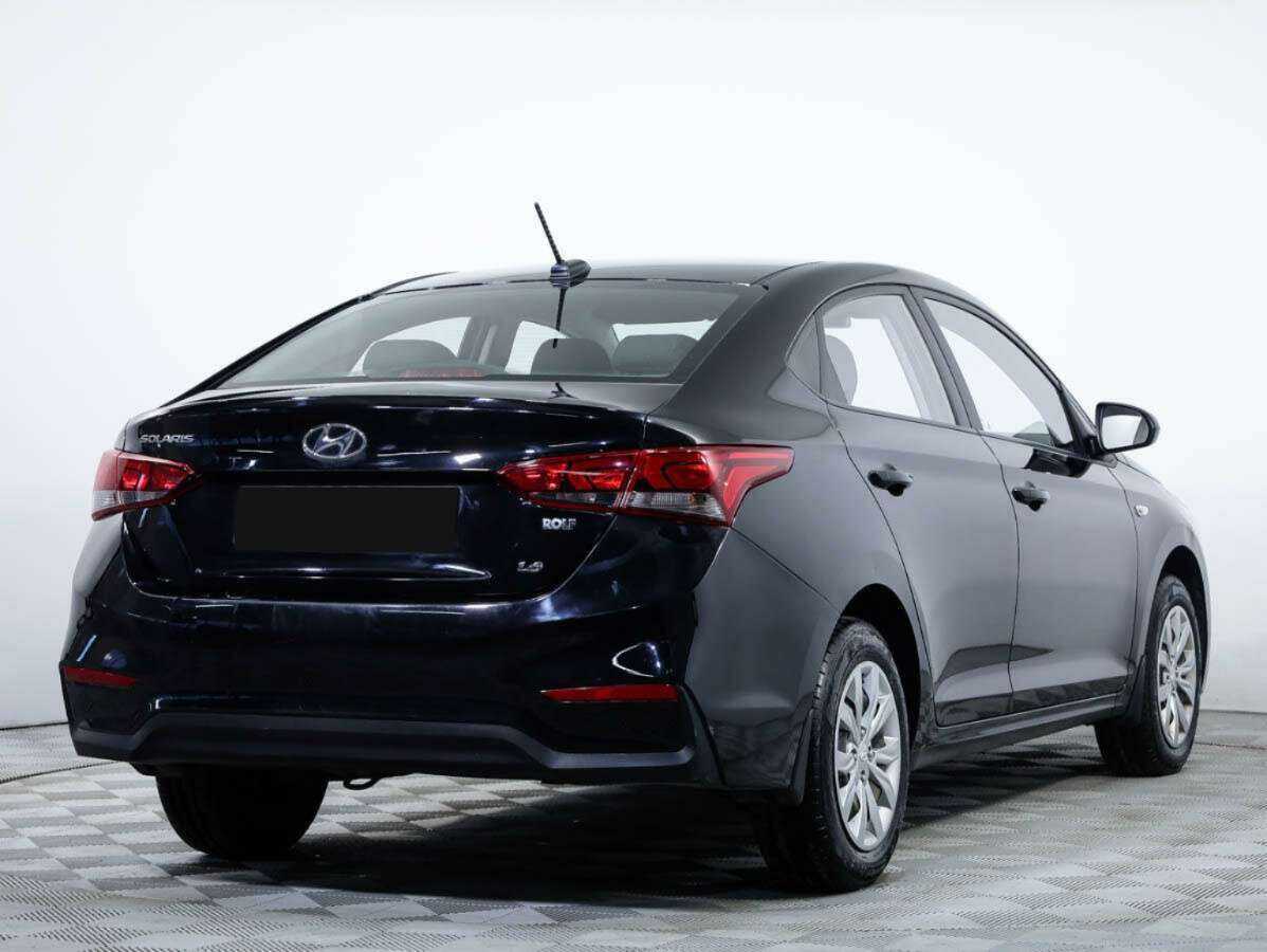 Hyundai Solaris с пробегом — 2018 год. Фото: #3