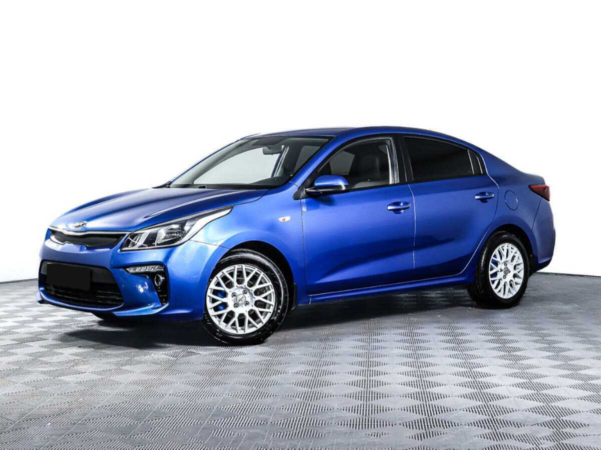 Kia Rio с пробегом — 2018 год. Посмотреть фото