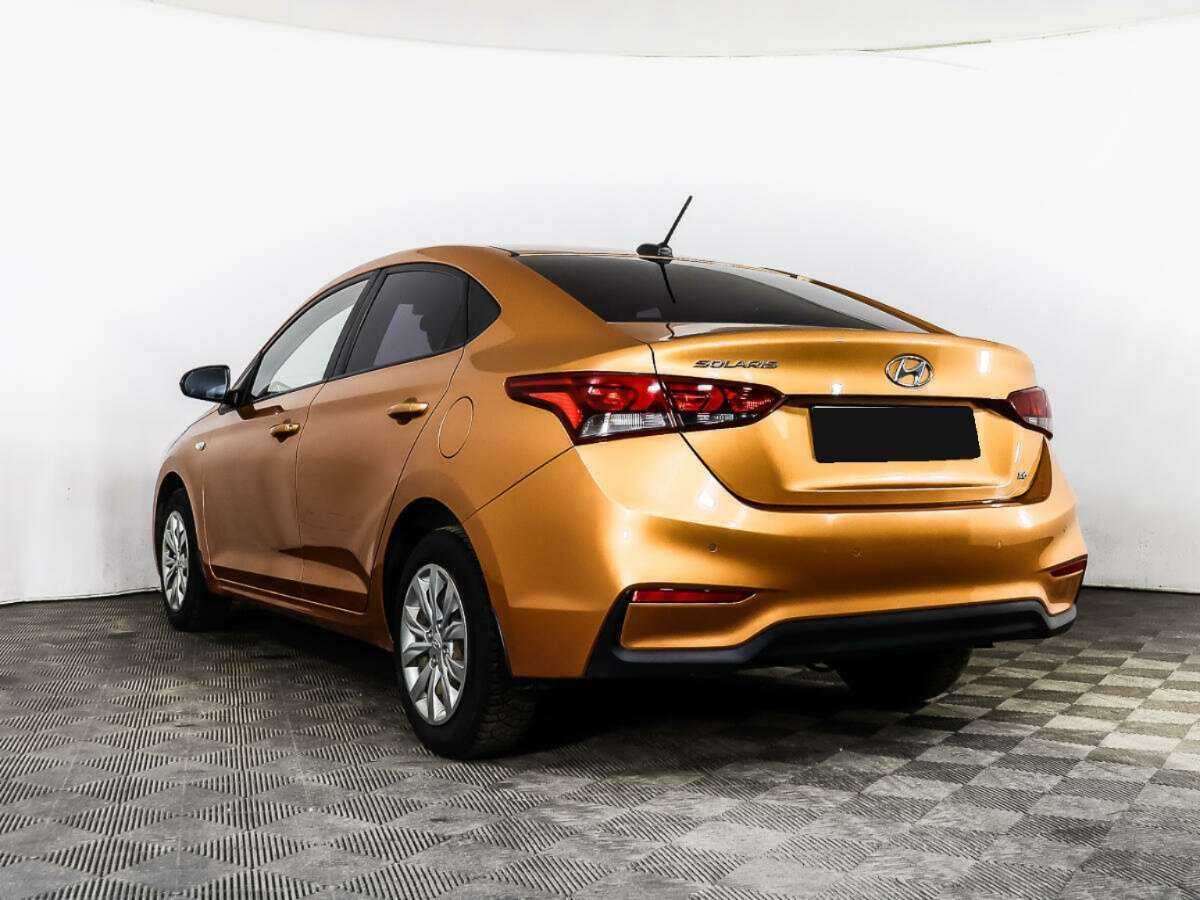 Hyundai Solaris с пробегом — 2017 год. Фото: #5