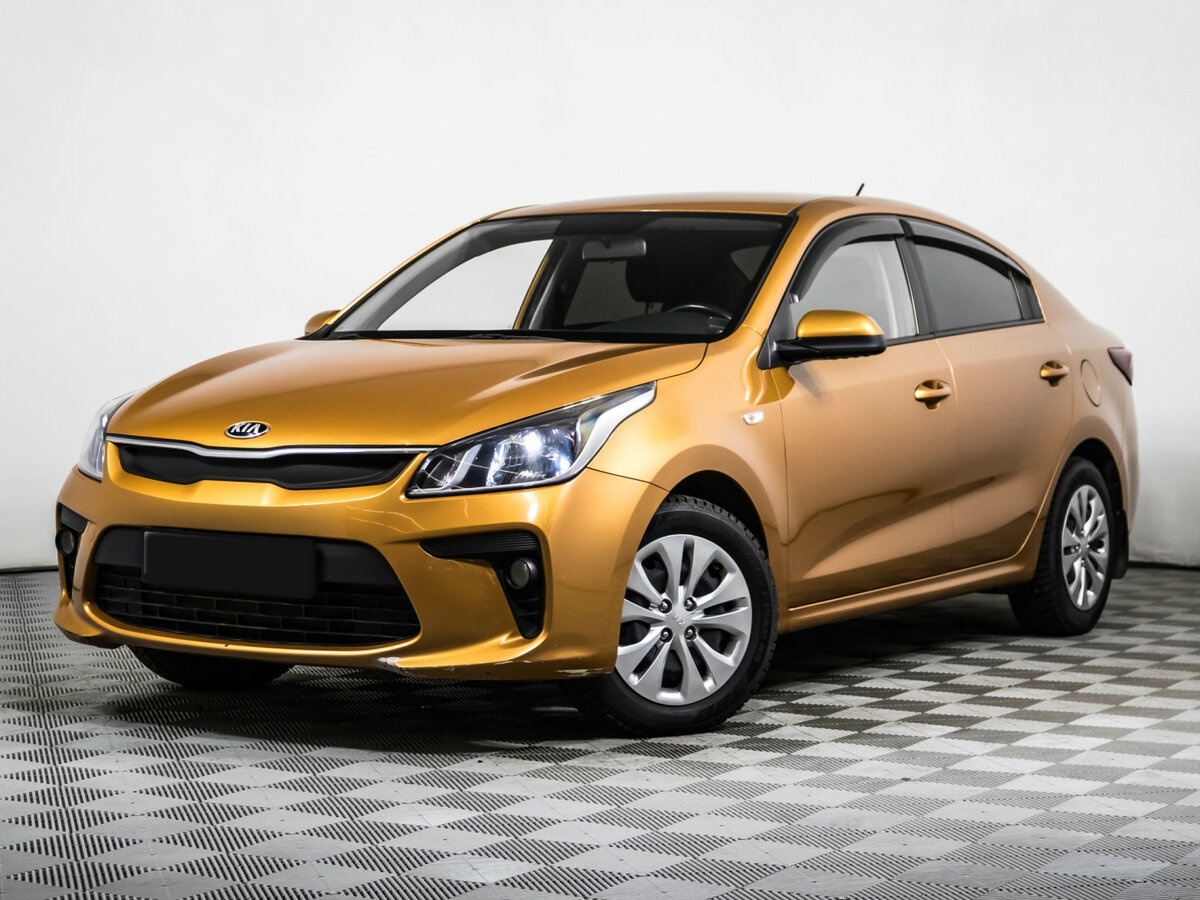 Kia Rio с пробегом — 2017 год. Посмотреть фото