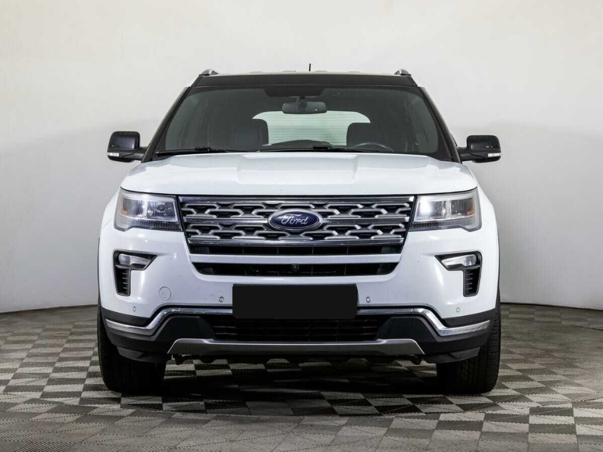 Ford Explorer с пробегом — 2018 год. Фото: #1
