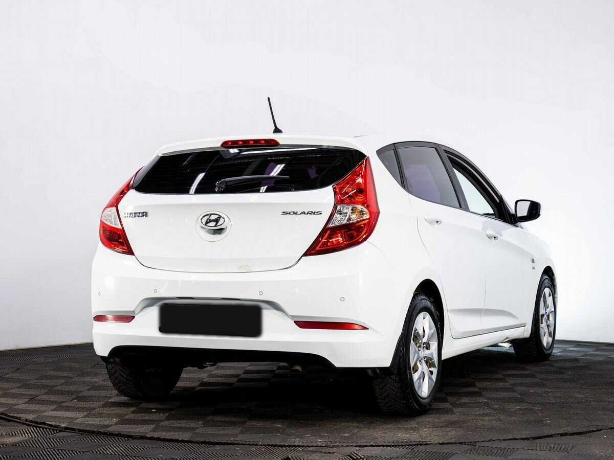 Hyundai Solaris с пробегом — 2015 год. Фото: #5