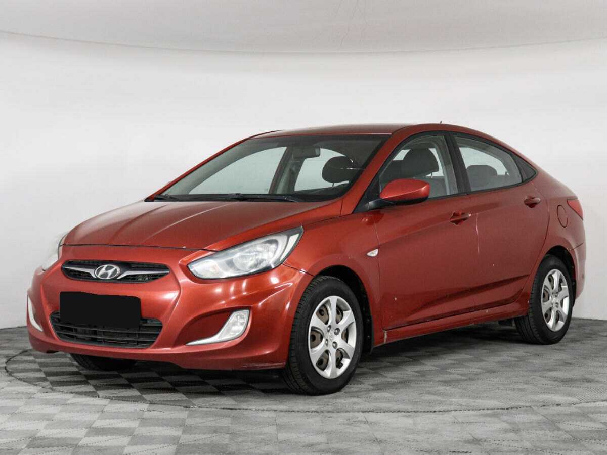 Hyundai Solaris с пробегом — 2012 год. Посмотреть фото