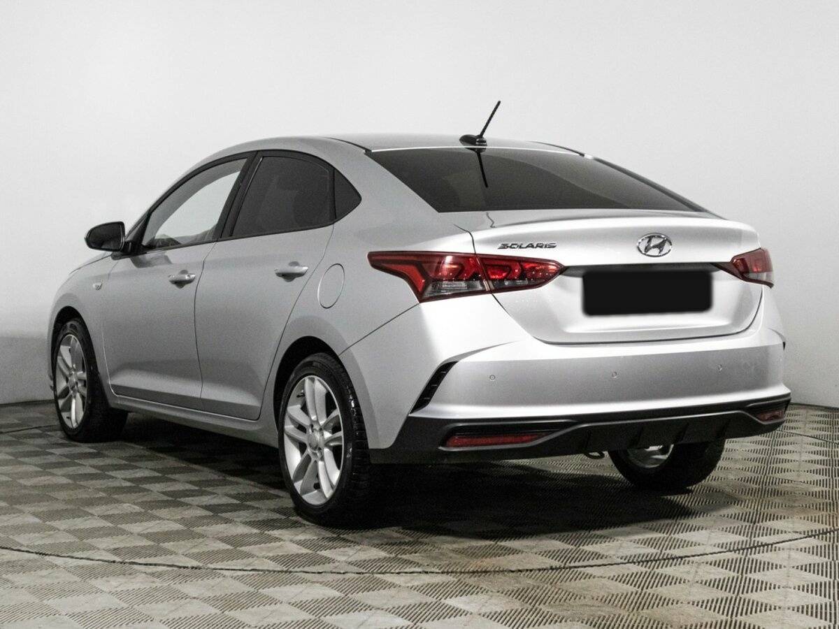 Hyundai Solaris с пробегом — 2020 год. Фото: #6