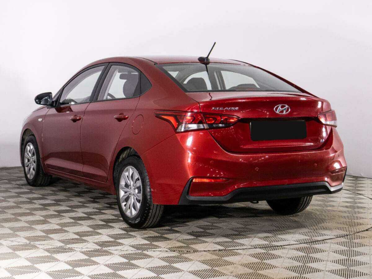 Hyundai Solaris с пробегом — 2019 год. Фото: #6