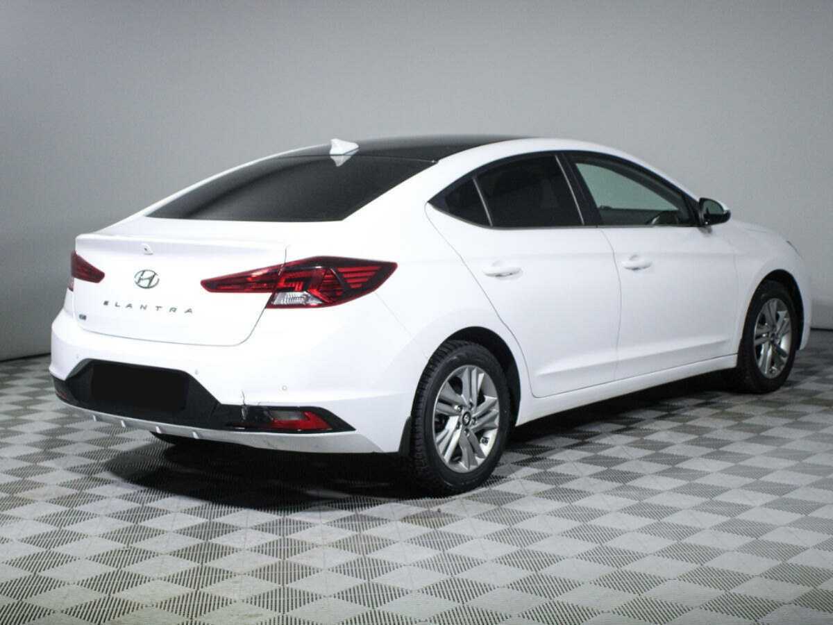 Hyundai Elantra с пробегом — 2020 год. Фото: #2