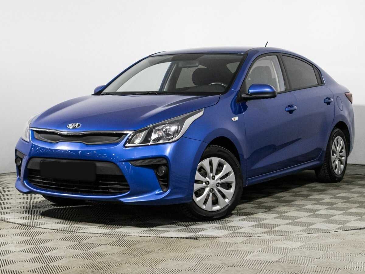 Kia Rio с пробегом — 2019 год. Посмотреть фото