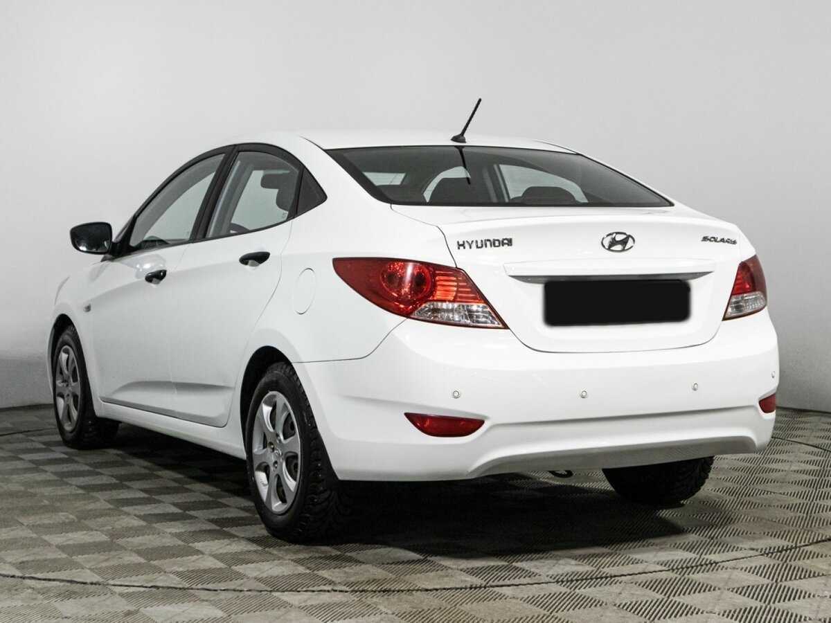 Hyundai Solaris с пробегом — 2014 год. Фото: #6