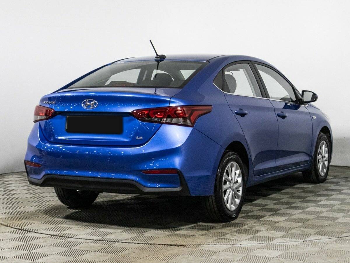 Hyundai Solaris с пробегом — 2019 год. Фото: #4