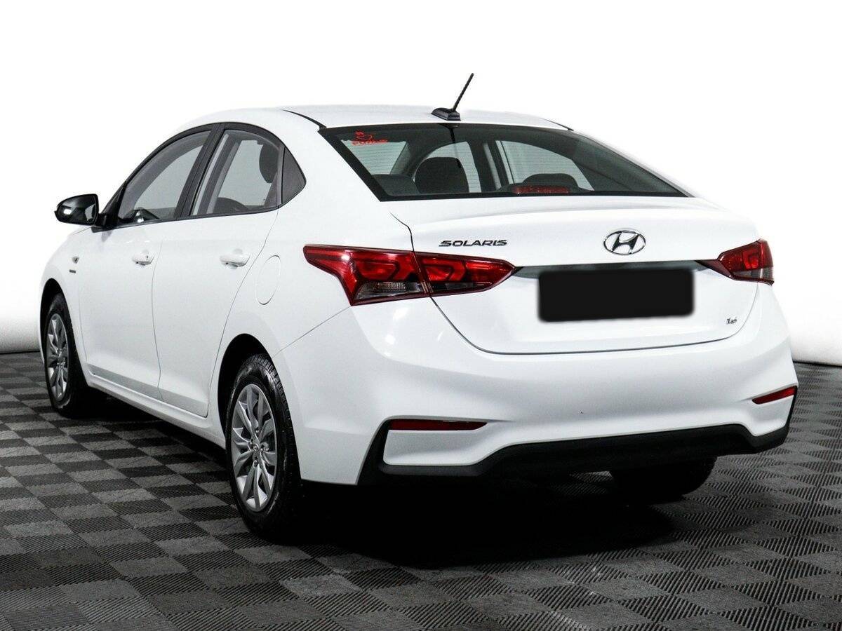 Hyundai Solaris с пробегом — 2019 год. Фото: #6