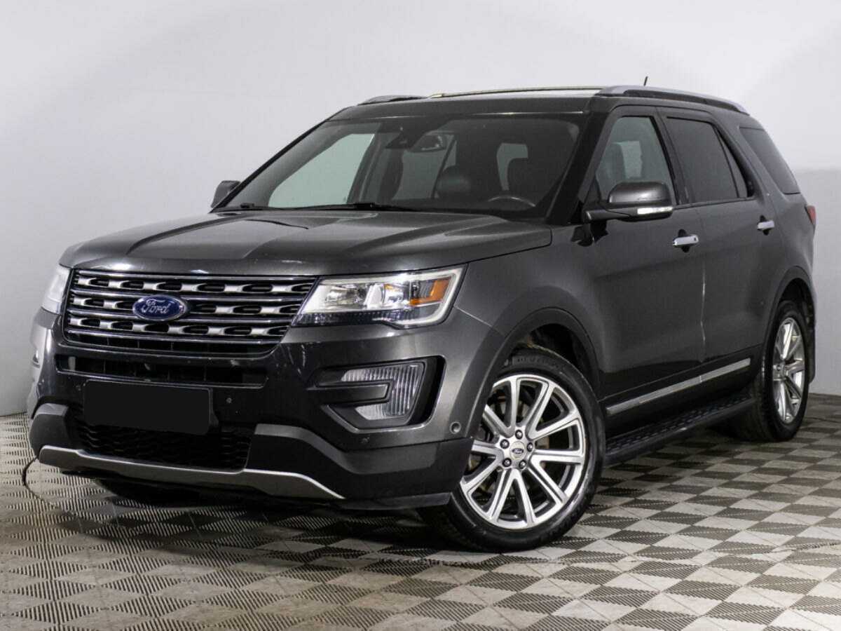 Ford Explorer с пробегом — 2017 год. Посмотреть фото
