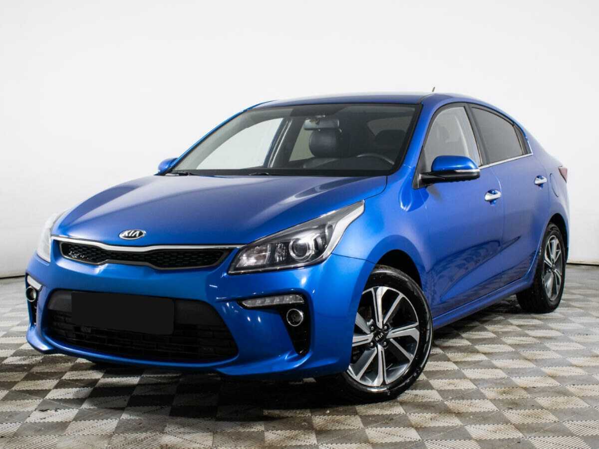 Kia Rio с пробегом — 2017 год. Посмотреть фото