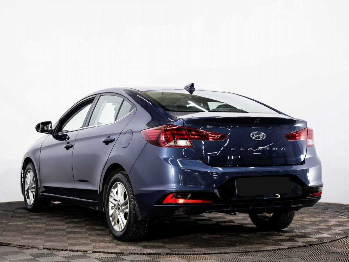 Hyundai Elantra с пробегом — 2020 год. Фото: #3