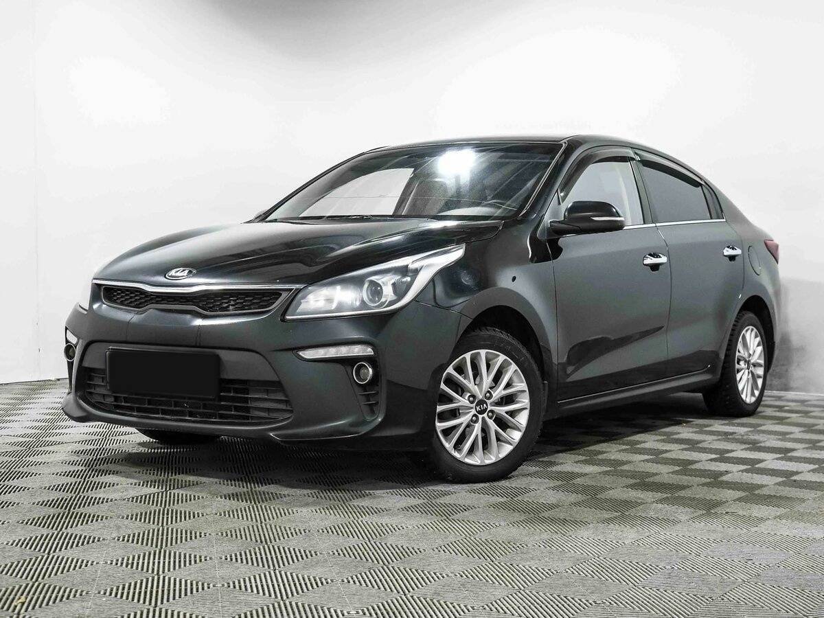 Kia Rio с пробегом — 2018 год. Посмотреть фото