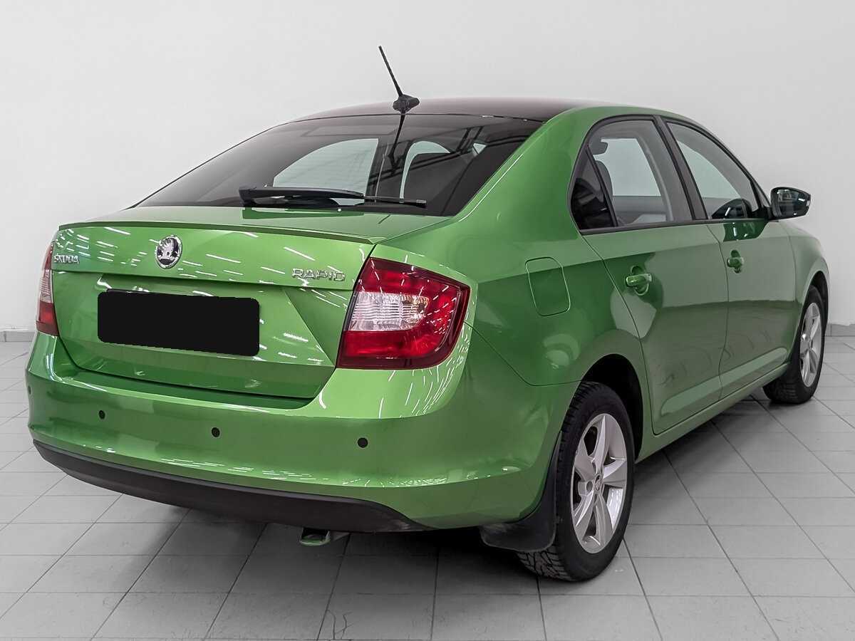 Skoda Rapid с пробегом — 2018 год. Фото: #4