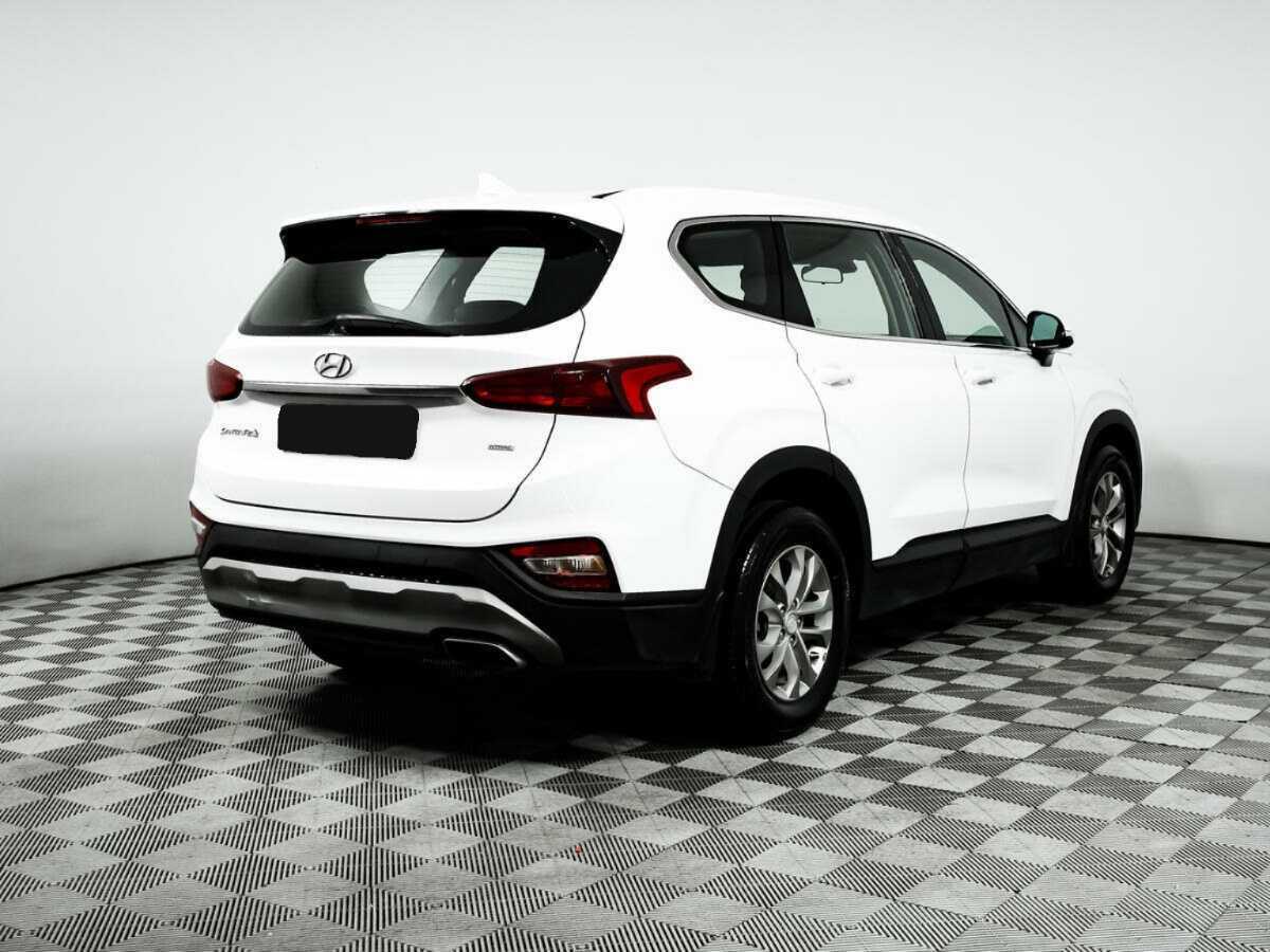 Hyundai Santa Fe с пробегом — 2019 год. Фото: #3