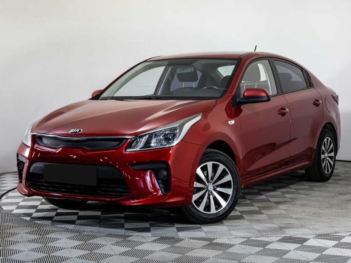 Kia Rio с пробегом — 2017 год. Посмотреть фото