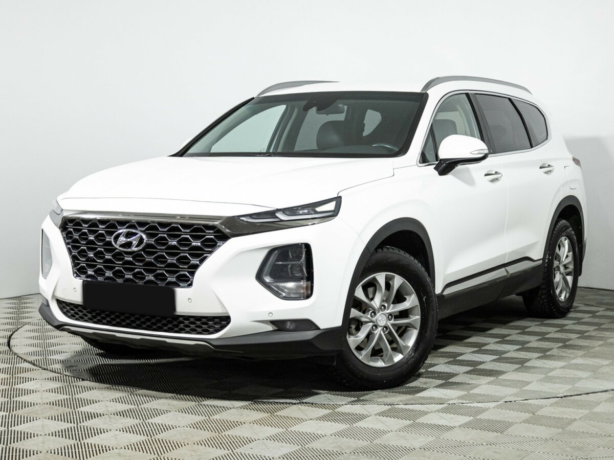 Hyundai Santa Fe с пробегом — 2020 год. Посмотреть фото