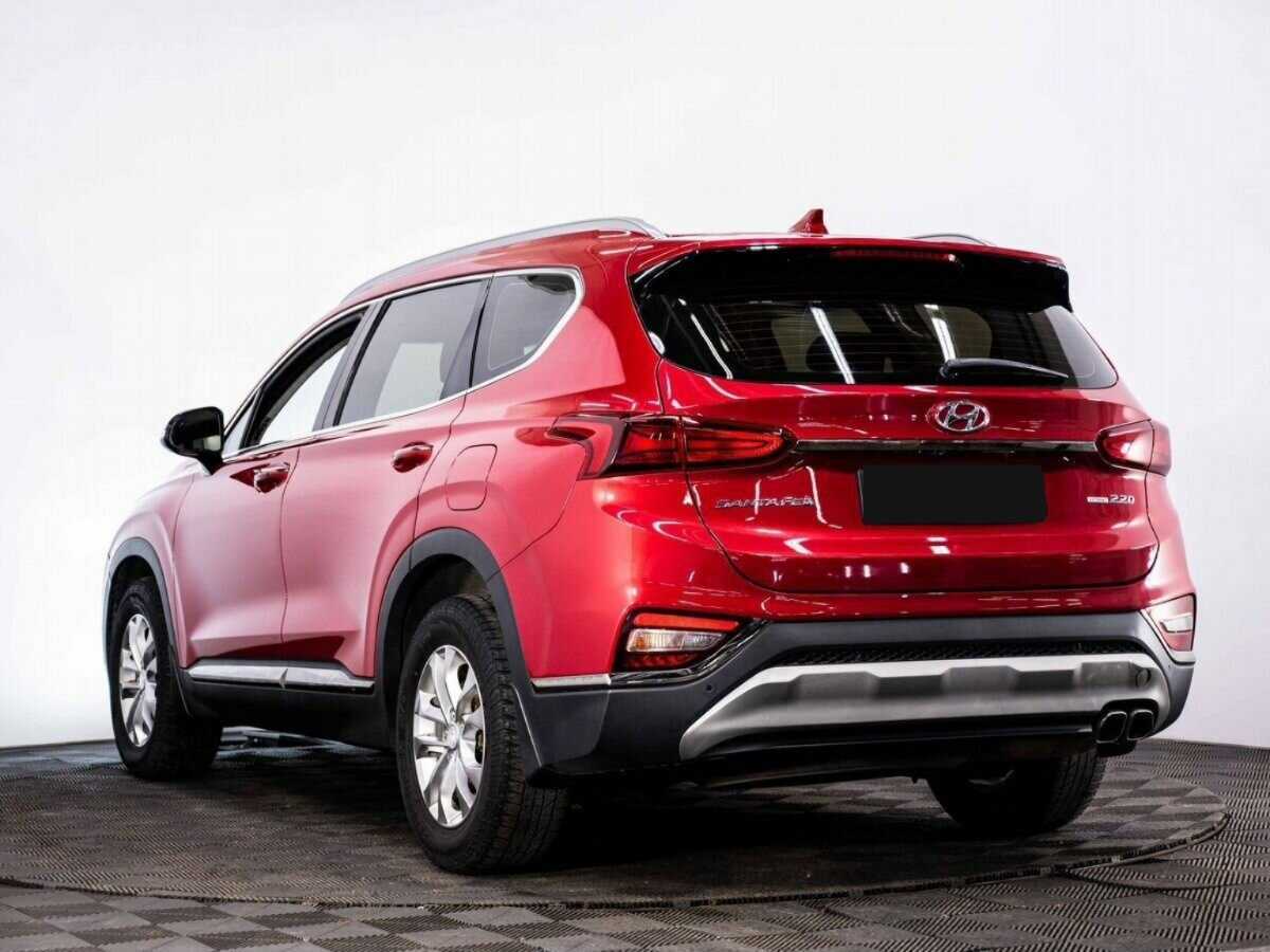 Hyundai Santa Fe с пробегом — 2019 год. Фото: #3