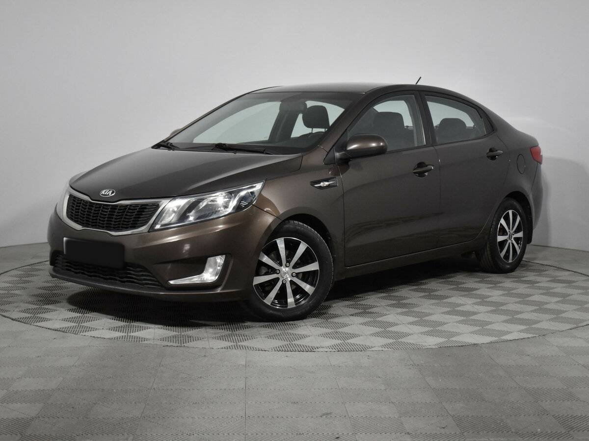 Kia Rio с пробегом — 2014 год. Посмотреть фото