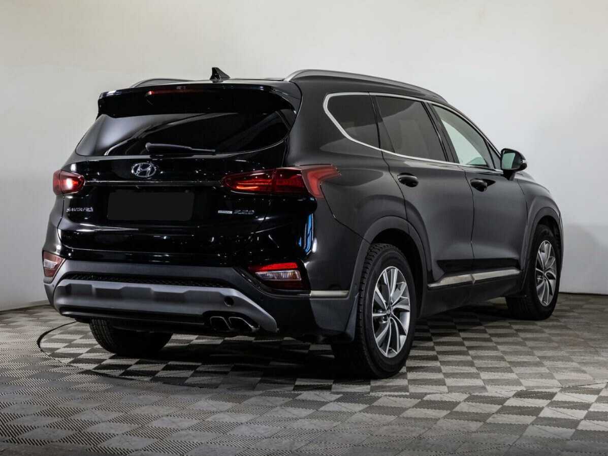 Hyundai Santa Fe с пробегом — 2019 год. Фото: #3