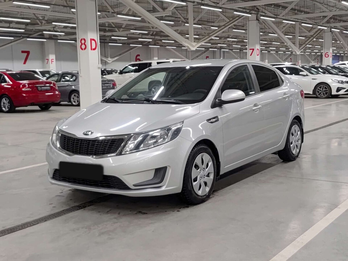 Kia Rio с пробегом — 2014 год. Посмотреть фото