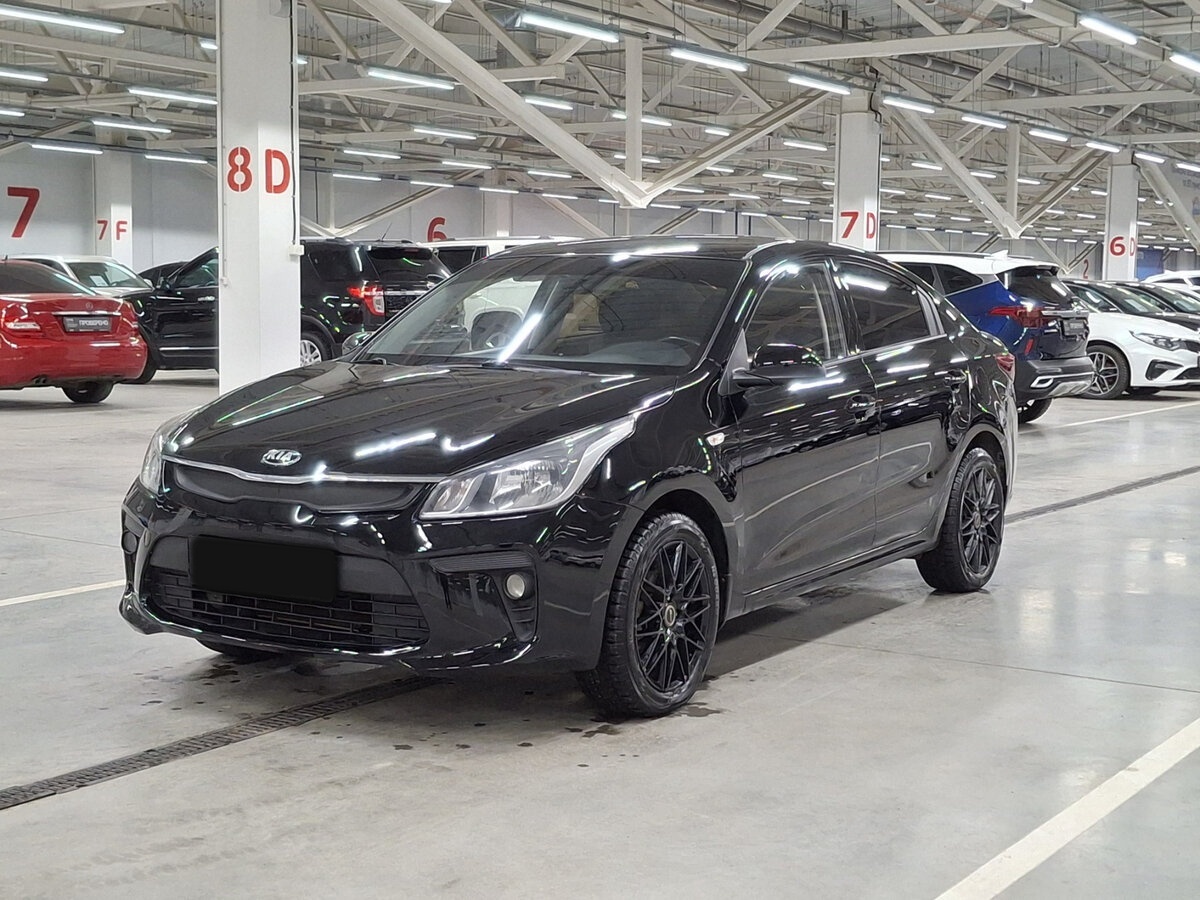 Kia Rio с пробегом — 2019 год. Посмотреть фото