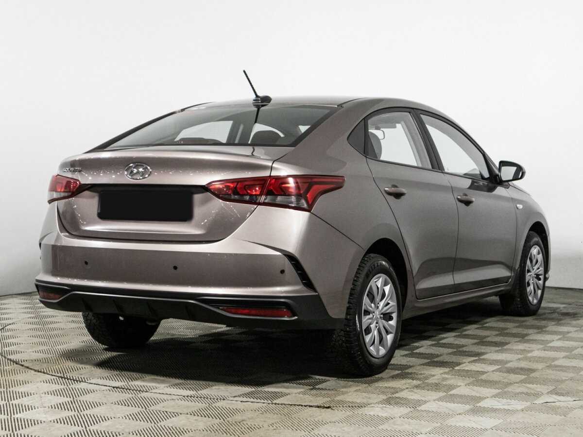 Hyundai Solaris с пробегом — 2021 год. Фото: #4