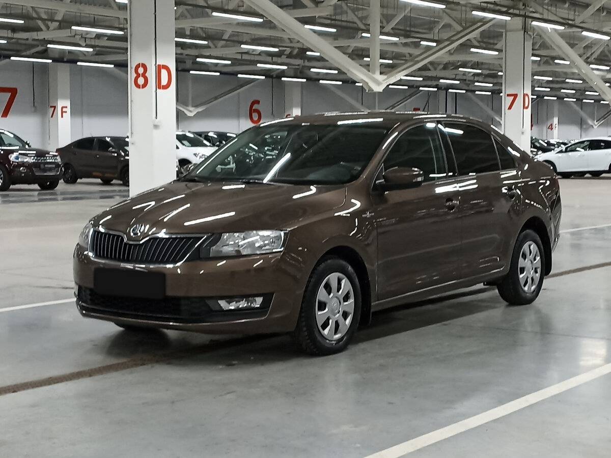 Skoda Rapid с пробегом — 2019 год. Посмотреть фото