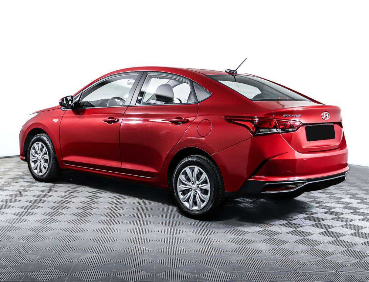 Hyundai Solaris с пробегом — 2020 год. Фото: #6