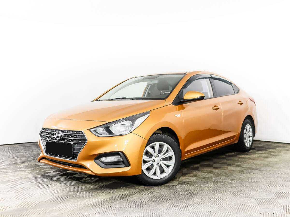 Hyundai Solaris с пробегом — 2017 год. Посмотреть фото