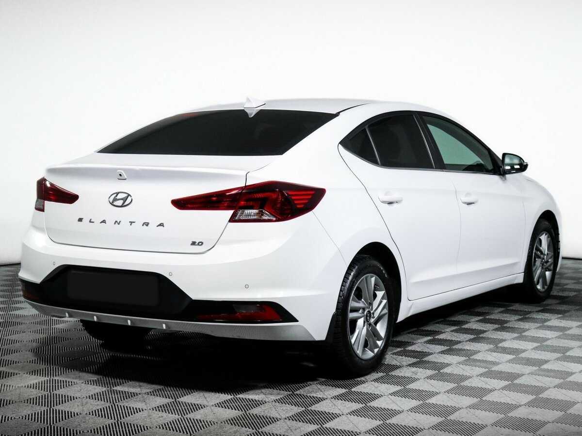 Hyundai Elantra с пробегом — 2020 год. Фото: #4