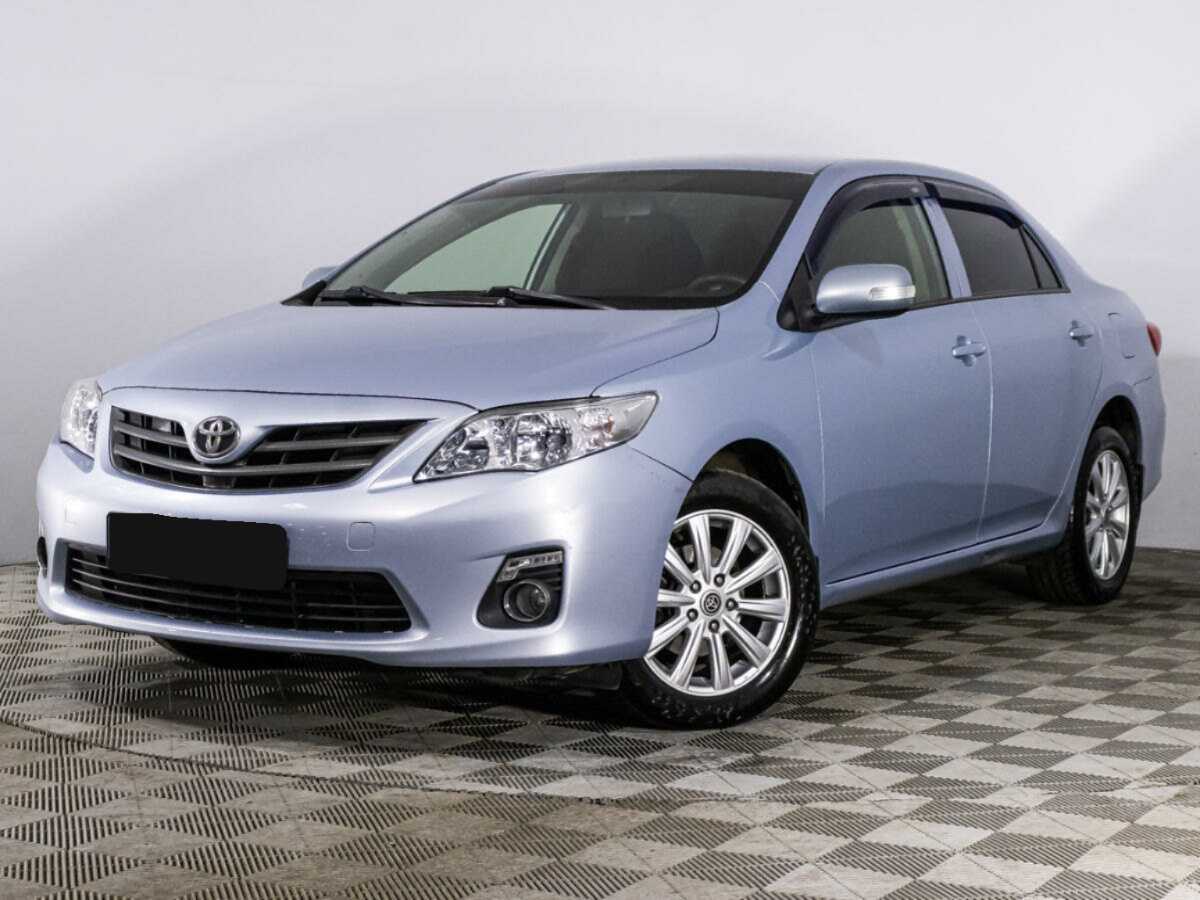 Toyota Corolla с пробегом — 2013 год. Посмотреть фото