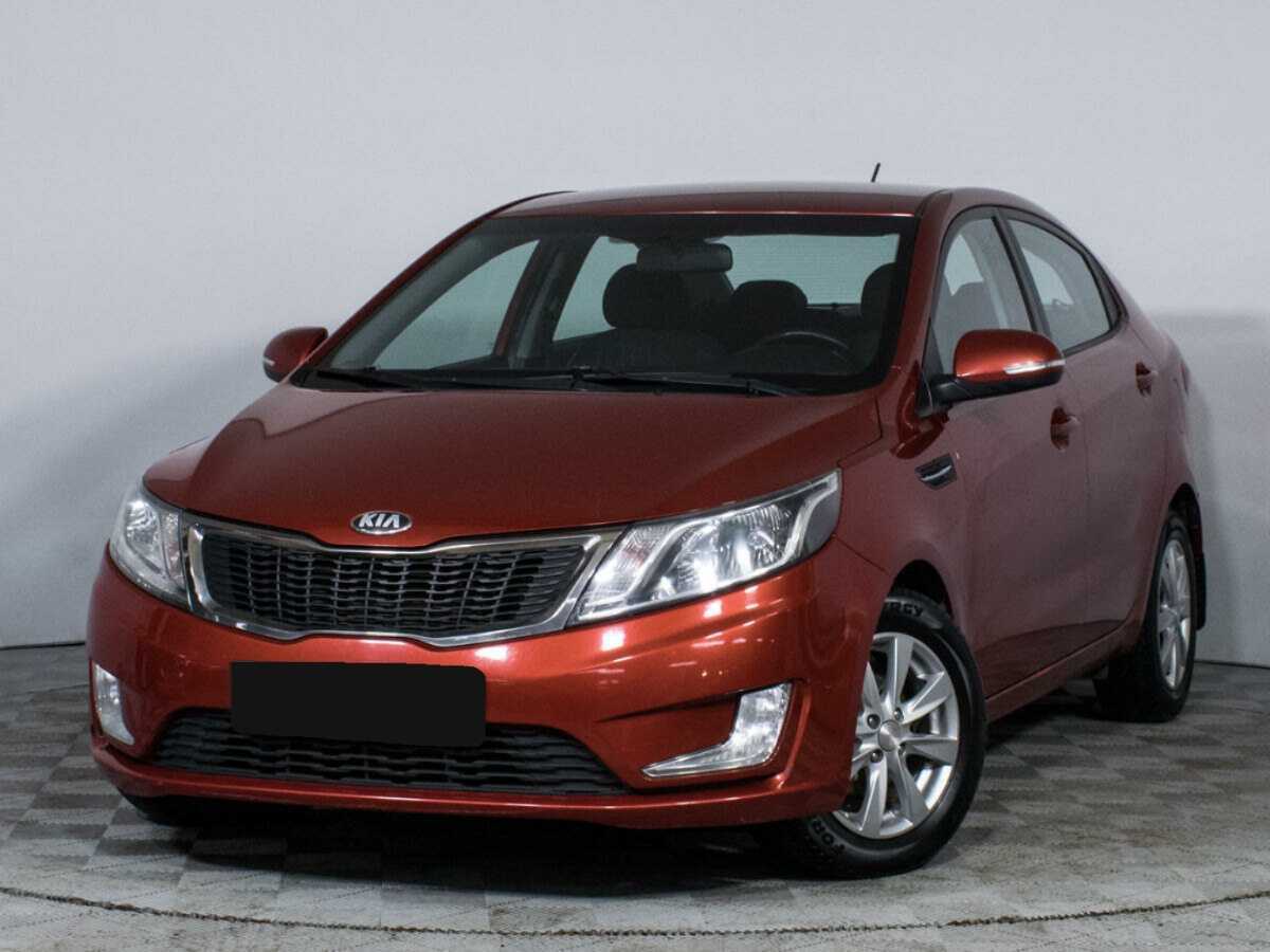 Kia Rio с пробегом — 2013 год. Фото: #0