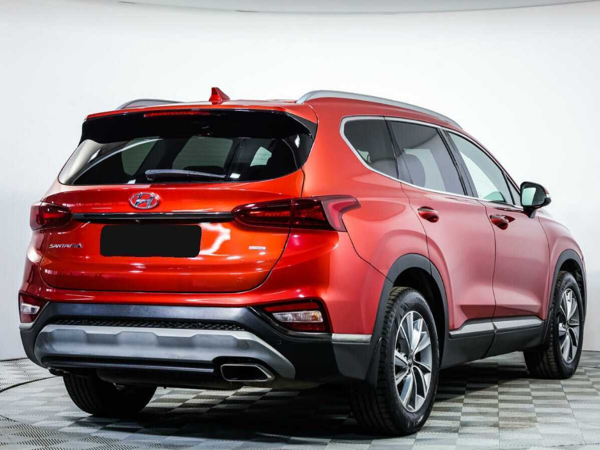 Hyundai Santa Fe с пробегом — 2019 год. Фото: #3