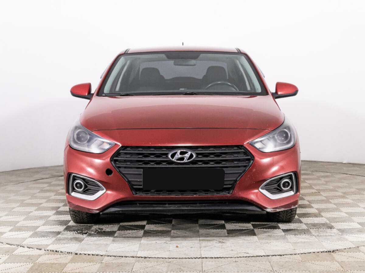 Hyundai Solaris с пробегом — 2018 год. Фото: #1