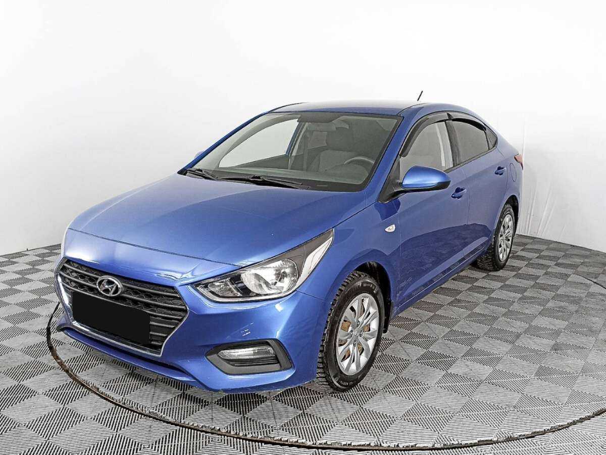 Hyundai Solaris с пробегом — 2018 год. Посмотреть фото