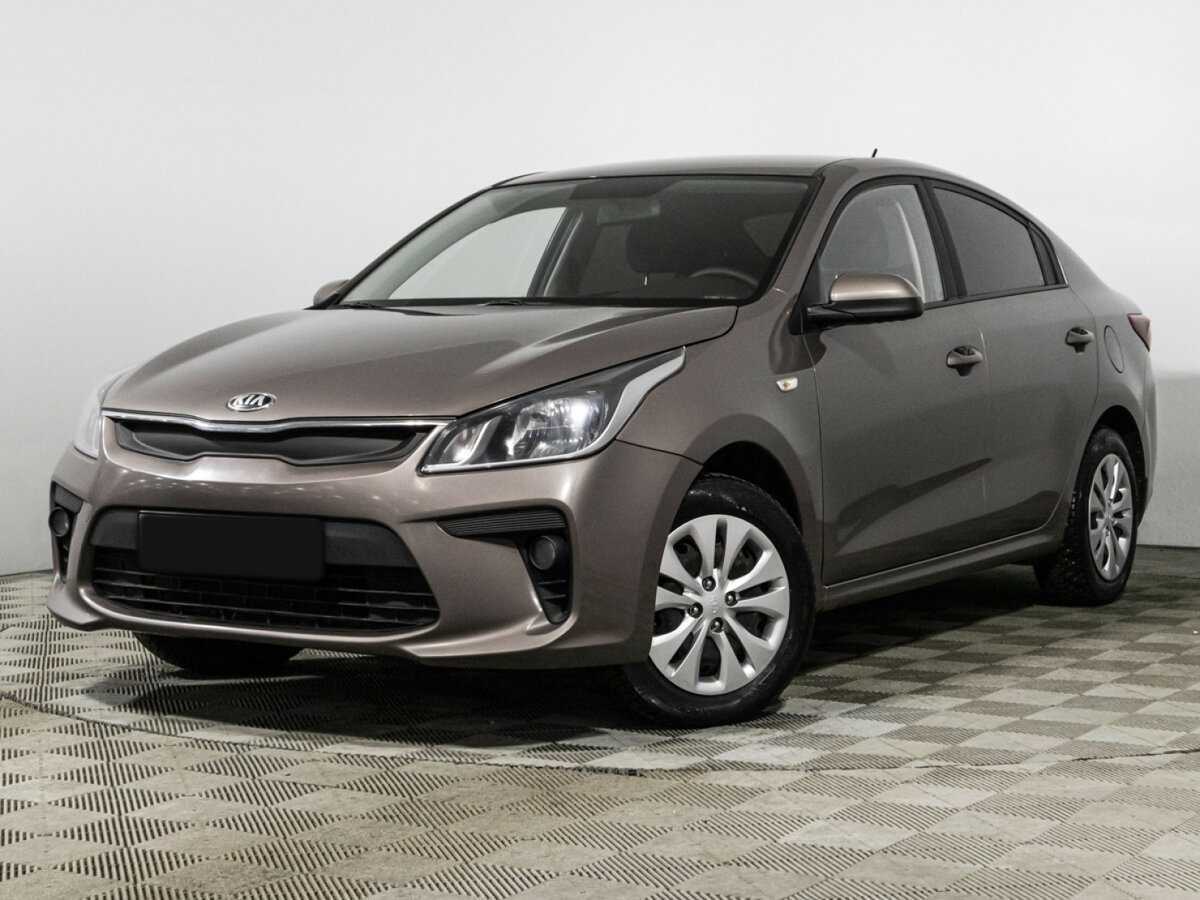 Kia Rio с пробегом — 2017 год. Фото: #0
