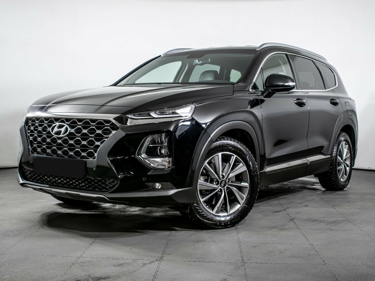 Hyundai Santa Fe с пробегом — 2020 год. Посмотреть фото