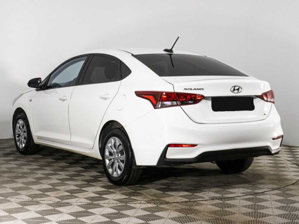 Hyundai Solaris с пробегом — 2019 год. Фото: #6